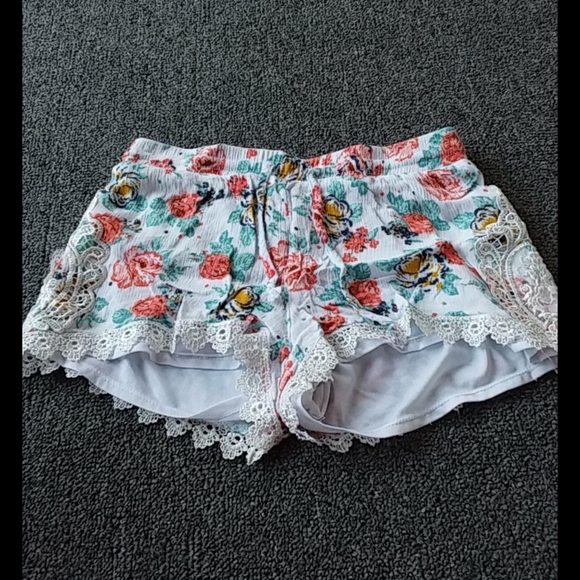 Flower Booty Shorts - Picture 1 of 1